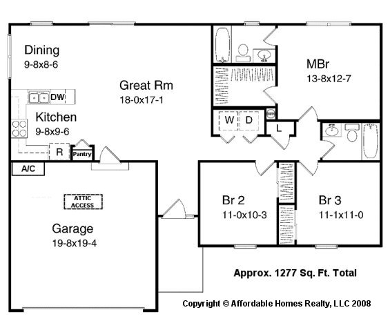 1277 Floor Plan